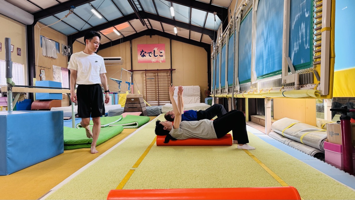 ストレッチポールを使ったカラダ整え